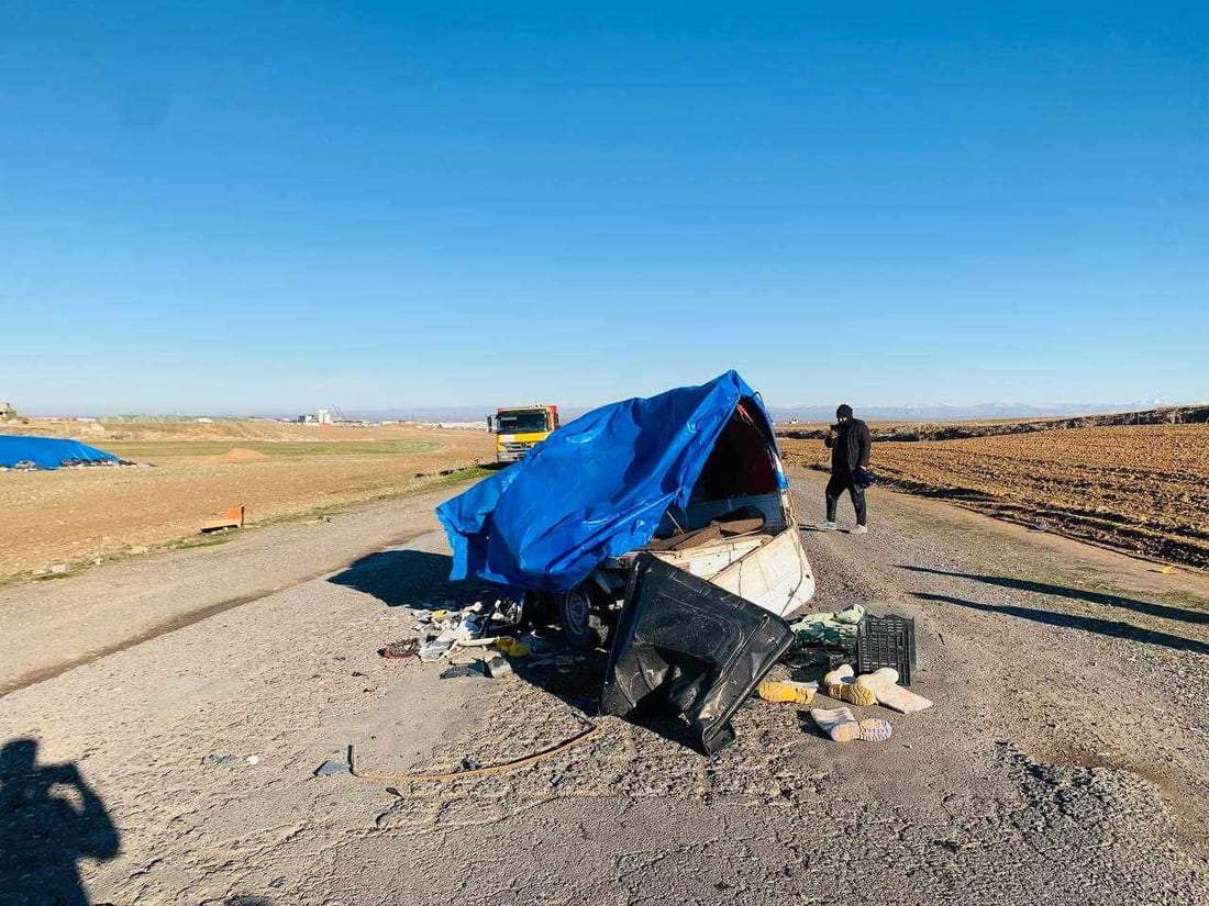 لە رووداوێکی هاتوچۆدا لە هەولێر دوو برا گیانیان لەدەستدا