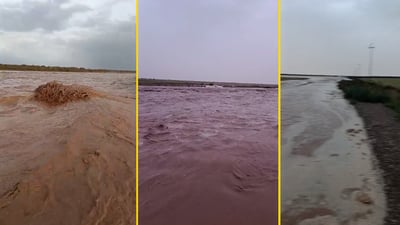 سيول إيران الجارفة تضرب بادية خزينة.. خسائر فادحة في الزراعة والمواشي