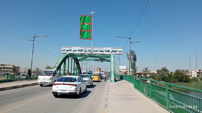 صور: السواد يغطي شوارع طويريج والمواكب جاهزة لتوزيع الطعام على الزائرين مجاناً