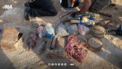 لە سنوری دوزخورماتو ژمارەیەک تەقەمەنی و پاشماوەی مەترسیدار لەناوبران