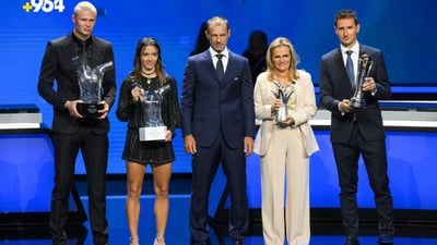 هالاند و گواردیۆلا باشترینی ئه‌وروپان