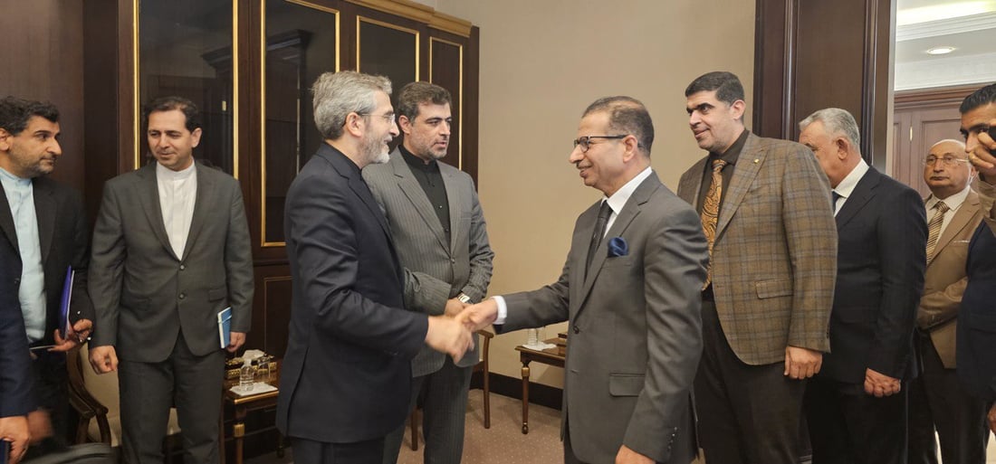 صور: بيت الحكيم ممتلئ بالمسؤولين العراقيين للقاء وزير الخارجية الإيراني