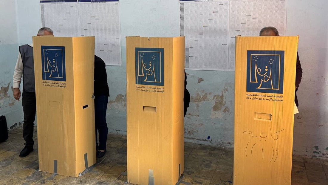 صور من سهل نينوى الآن: إقبال واسع على مراكز الاقتراع في قره قوش