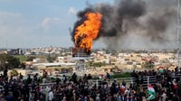 النار الكبيرة اشتعلت والجميع عند القلعة.. كركوك تسبق ال...