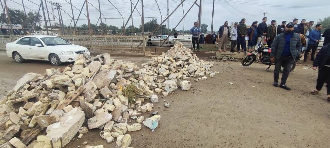 تميم تريد ولاية ثانية.. اعتصام في بلدروز والمقدادية احتجاجاً على مرشح العامري (صور)