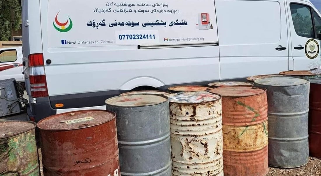 دانیشتووانی هەولێر و چەمچەماڵ لیترێک نەوتیان بە 150 دینار پێدەدرێت