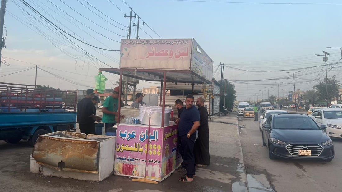 صور: 15 عربة لبيع العصائر واللبن في الغزالية.. و”الرزق على الله”