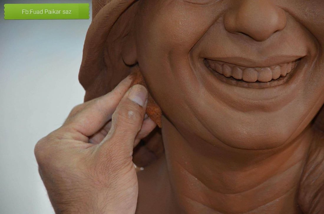 پەیکەرسازێکی هەڵەبجەیی لە ئەڵمانیا خەڵات دەکرێت