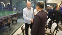 صور: مدرب المنتخب الوطني الجديد يصل الرمادي لمتابعة مب...