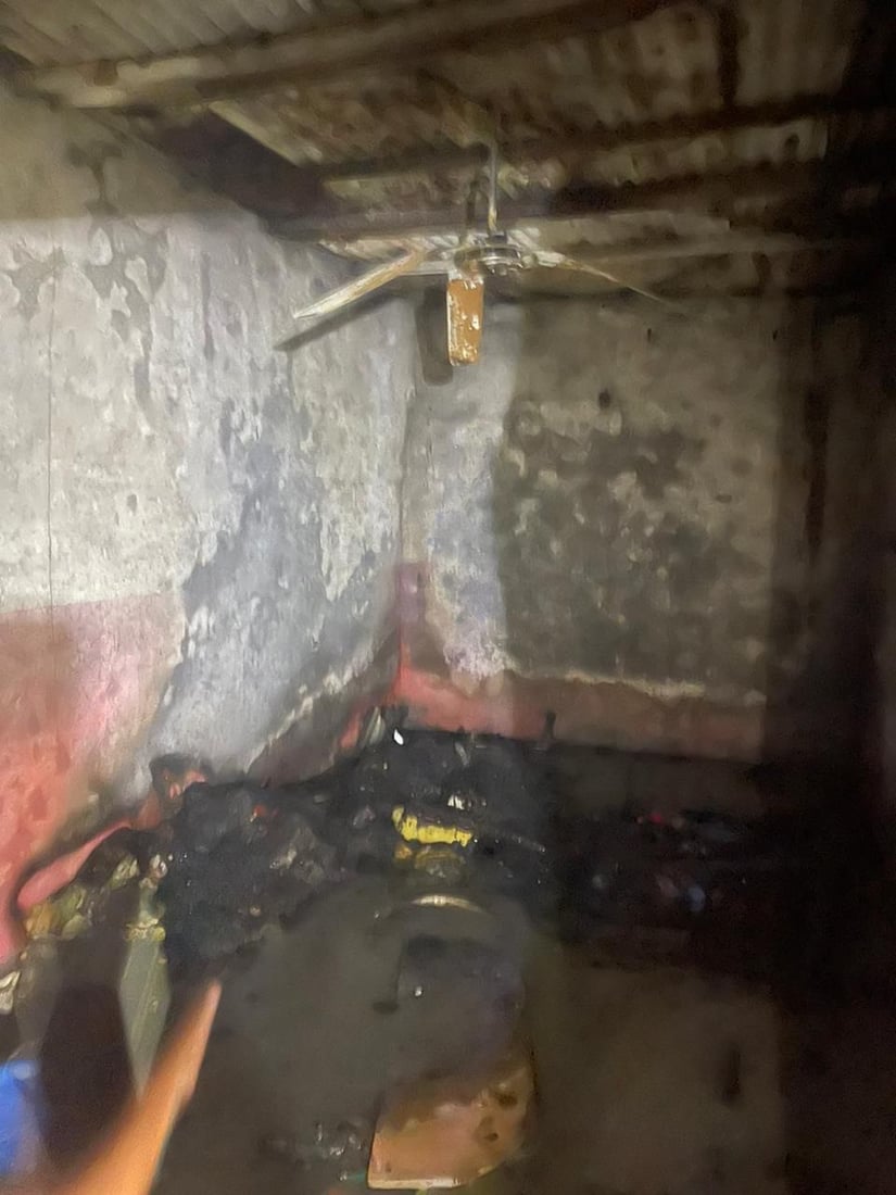 خلاف بين زوجين ينتهي بحرق دار في النهروان