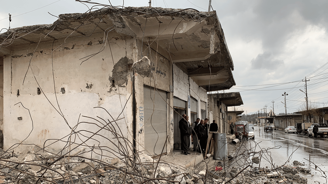 دوکانەکانى ناو بازاڕى قەڵادزێ دەڕوخێنرێن