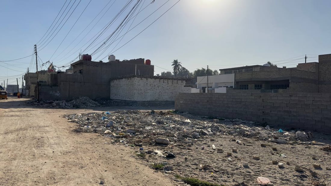 صور من حي الجواهري في الزعفرانية.. منطقة خارج تغطية الخدمات والمرشحون اختفوا