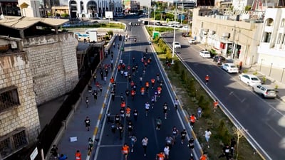 Kirkuk hosts marathon to promote environmental awareness
