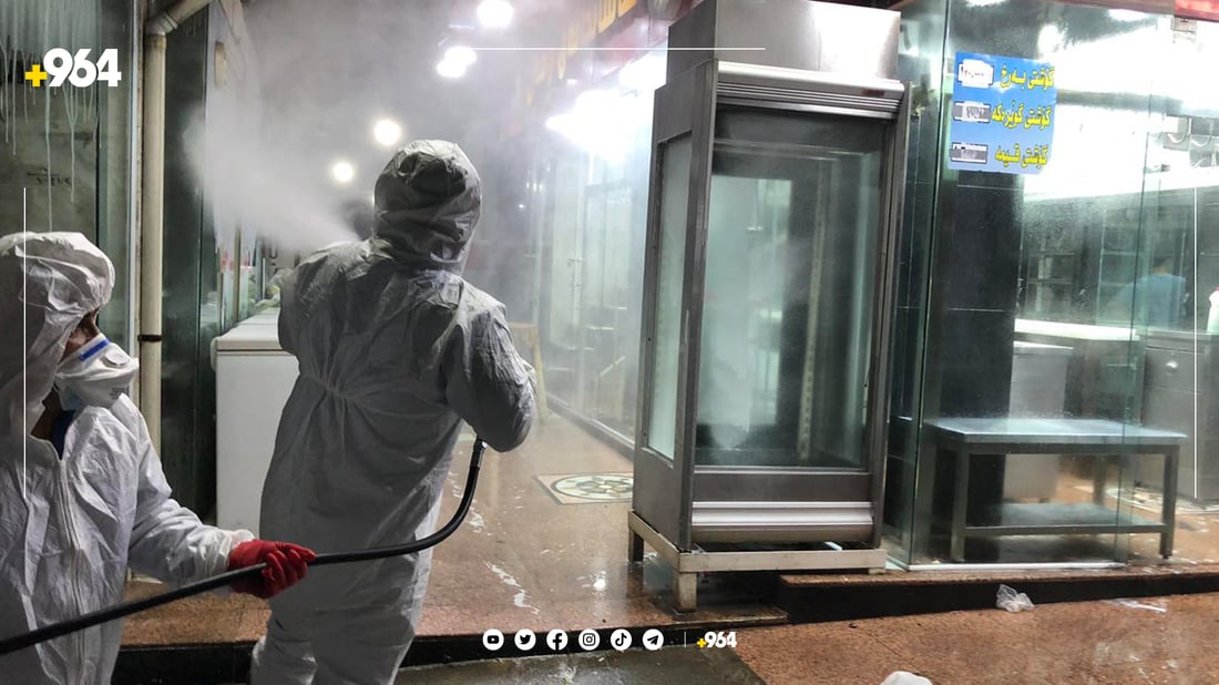 لە سلێمانی.. بۆ رێگری لە پەتای تای خوێنبەربوون هەڵمەتێکی پاک کردنەوەی شار ئەنجامدرا