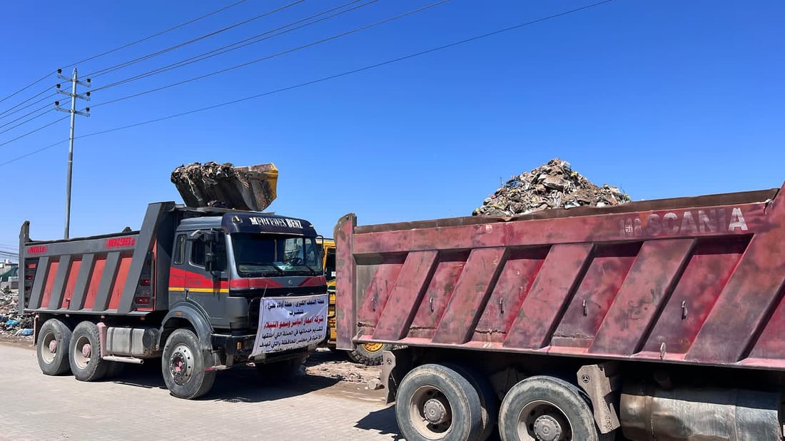 صور: النجف تبتكر خدمات رمضانية جديدة.. شفلات “خيرية” ترفع النفايات طلباً للثواب