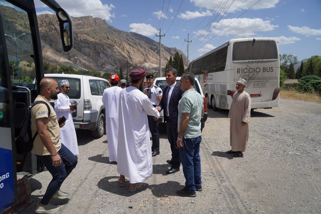كردستان تفتح للخليج مواقعها السياحية.. الرحالة وممثلو الشركات وصلوا دوكان