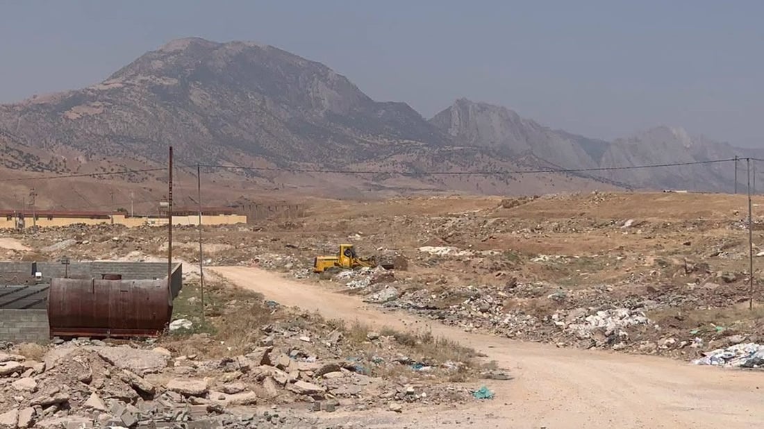 شارەوانی دەربەندیخان شوێنێکی بۆ فڕێدانی زبڵ و خاشاک دیاریکردووە