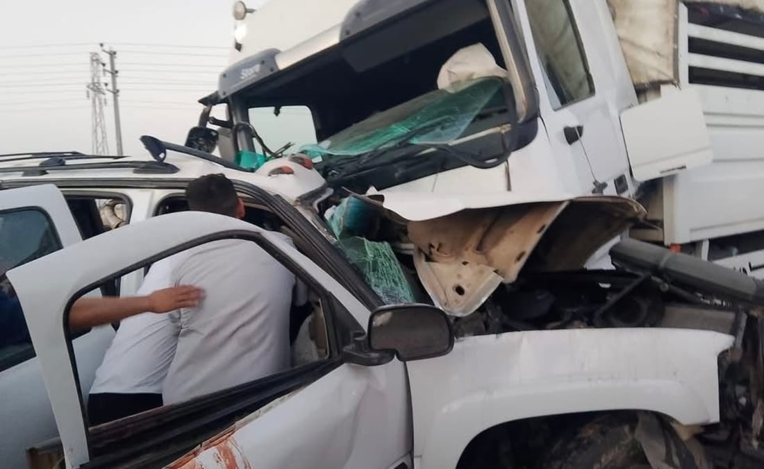 Seven killed in collision between passenger vehicle and cargo truck in Diwaniyah