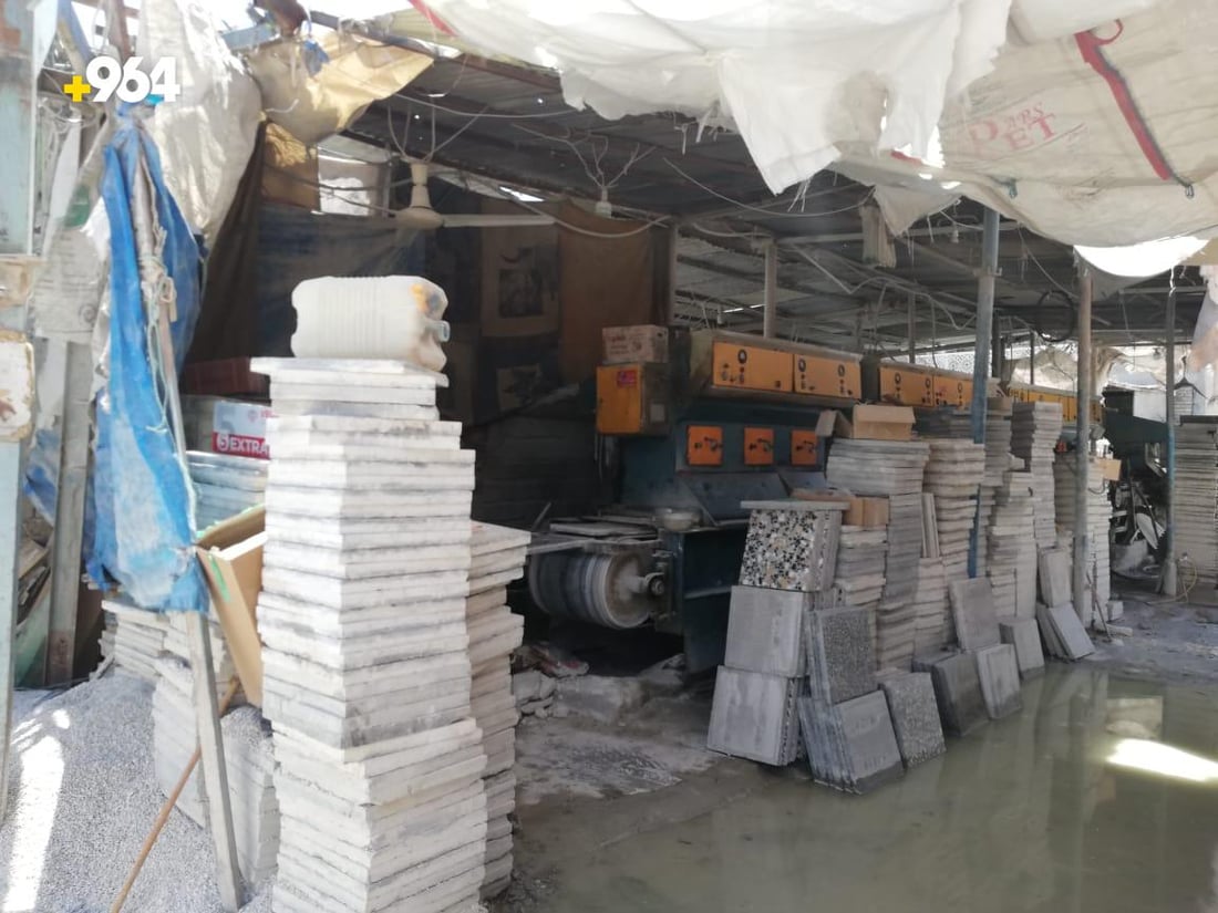 منتجها أفضل بأحجار كردستان.. معامل كاشي بغداد عاجزة أمام الإيراني “الأنيق الرخيص”