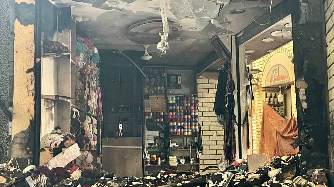 Iraqi parliament forms committee to probe Erbil bazaar fire