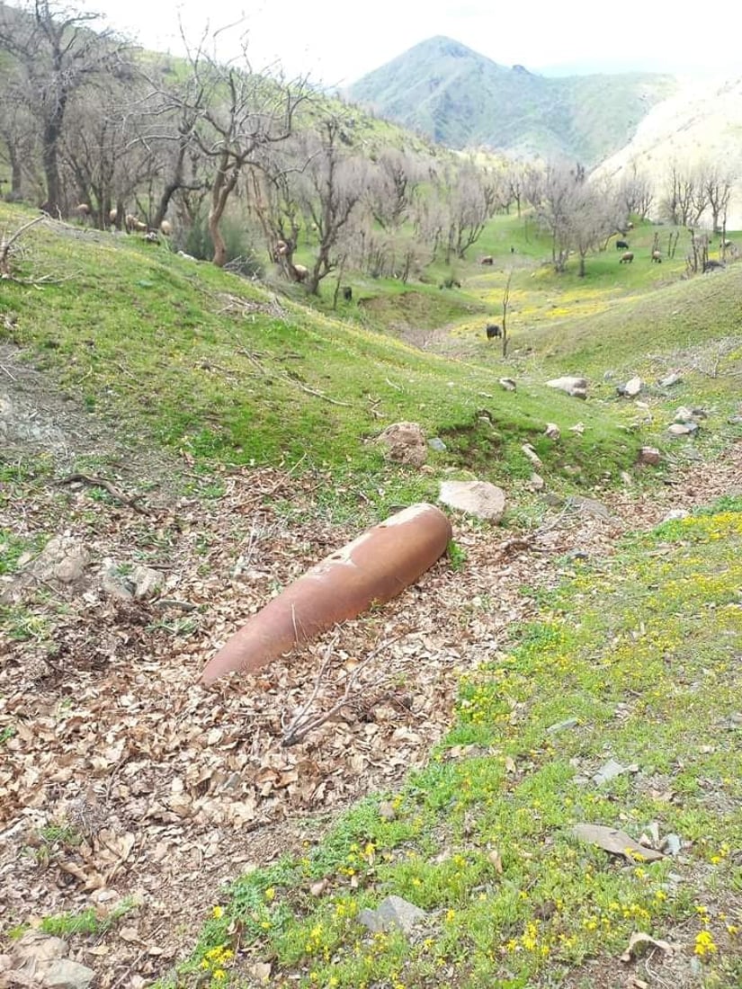 دواى هه‌ر بارانێكی به‌خوڕ كێڵگه‌ مینێك ده‌رده‌كه‌وێت