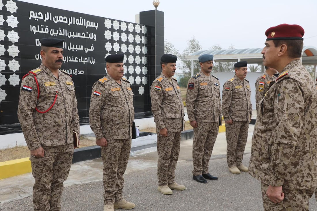 يار الله يصل إلى ديالى برفقة قيادات عسكرية واستخبارية (صور)