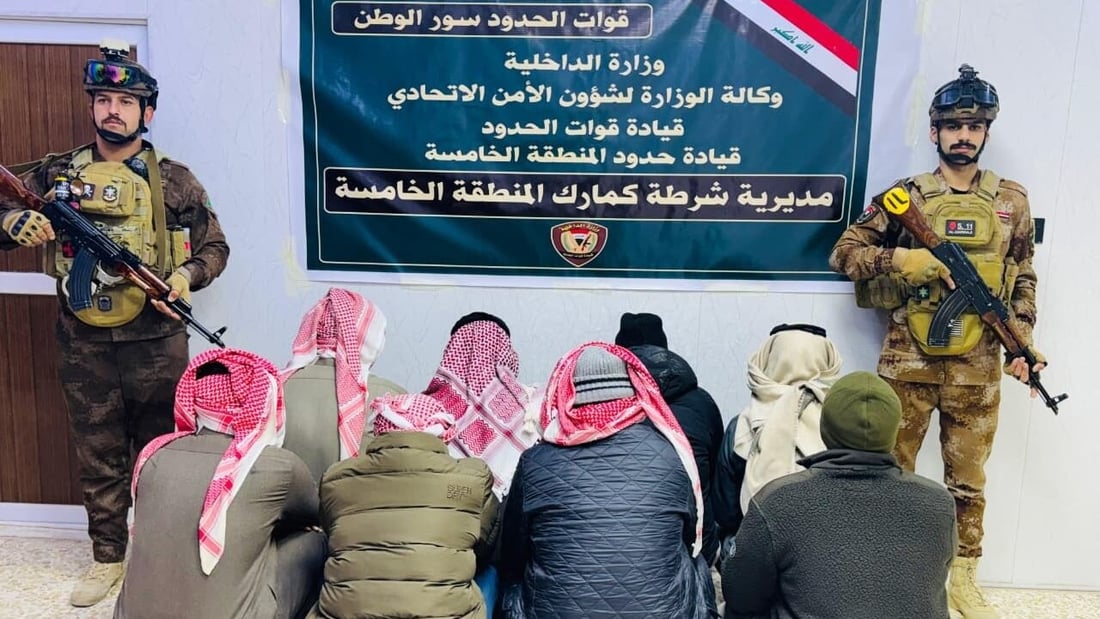 اعتقال 7 صيادين عرب وآخر عراقي لمخالفتهم ضوابط الصيد في بادية النجف