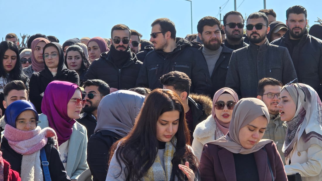 Medical graduates in fresh protest against delayed appointments in Sulaymaniyah
