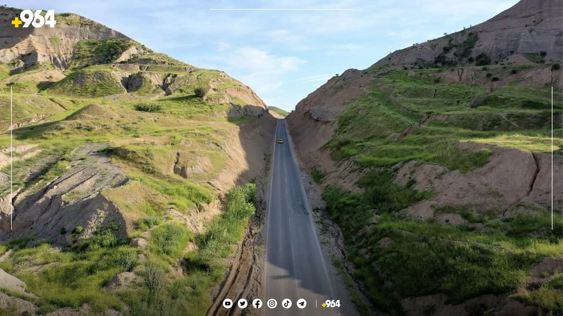 چاره‌سه‌رى رێگا ته‌نگه‌به‌ره‌كه‌ى خاڵخاڵان ده‌كرێت