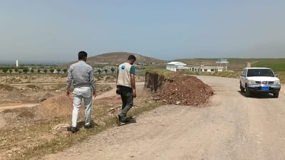 ژینگه‌ى هه‌ڵه‌بجه‌ دوا ئاگاداركردنه‌وه‌ى دایه‌ ژماره‌یه‌ك كانه‌ به‌ردى سنووره‌كه‌ى