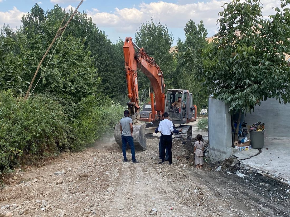 ​دانیشتووانی گوندی ئالانە خەمی ئاو و رێگایان نەما