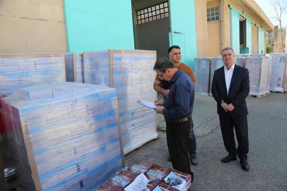 پەروەردەی سلێمانی بۆ ئەمساڵ بەرێژەی 100% کتێبی چاپکراوی هەیە