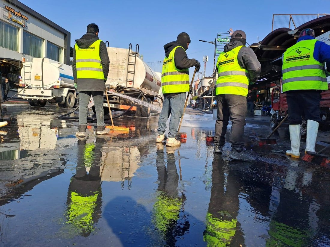 بازاڕی ئیسکان پاككرایەوە و بۆ مانگی رەمەزان ئامادە دەكرێت