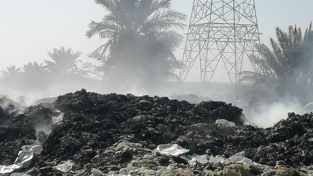بغداد تفحص سحابة الدخان و”تنمذج الهواء” بمسح جوي.. وزارة البيئة