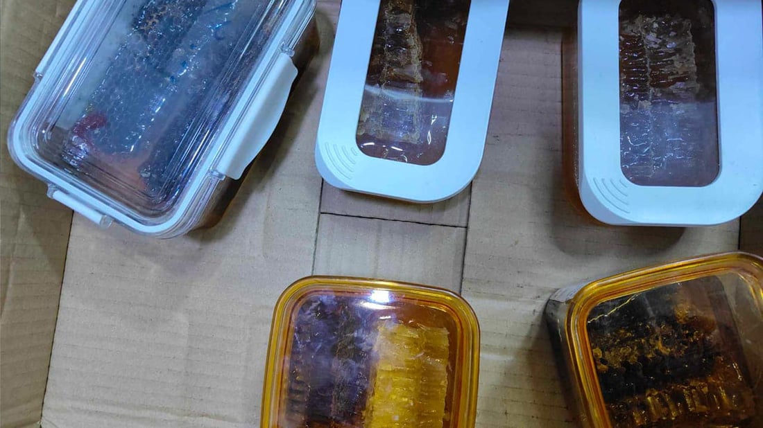 هەنگوینی نەشیاو بۆ خواردن دەستی بەسەردا گیرا