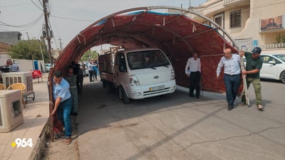 خێمەکەی مامۆستایانی خوێندنی کوردی لە کەرکوک دەستی بەسەرداگیرا