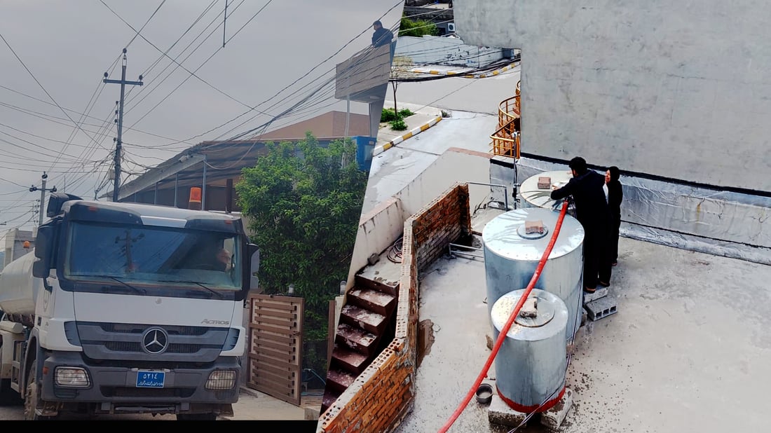 تا رووباری سیروان روون دەبێتەوە ئاو بە تانکەر بەسەر هاوڵاتیان دابەشدەکرێت