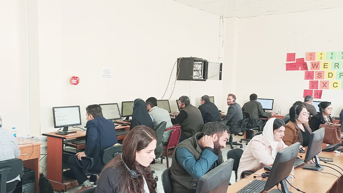 نزیکەى 8 هەزار خوازیار تاقیکردنەوەى خولەکانى زمانى ئینگلیزى دەکەن