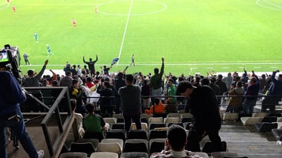 برغم خروجه من البطولة.. جماهير القيثارة فرحة بالفوز على الدحيل القطري