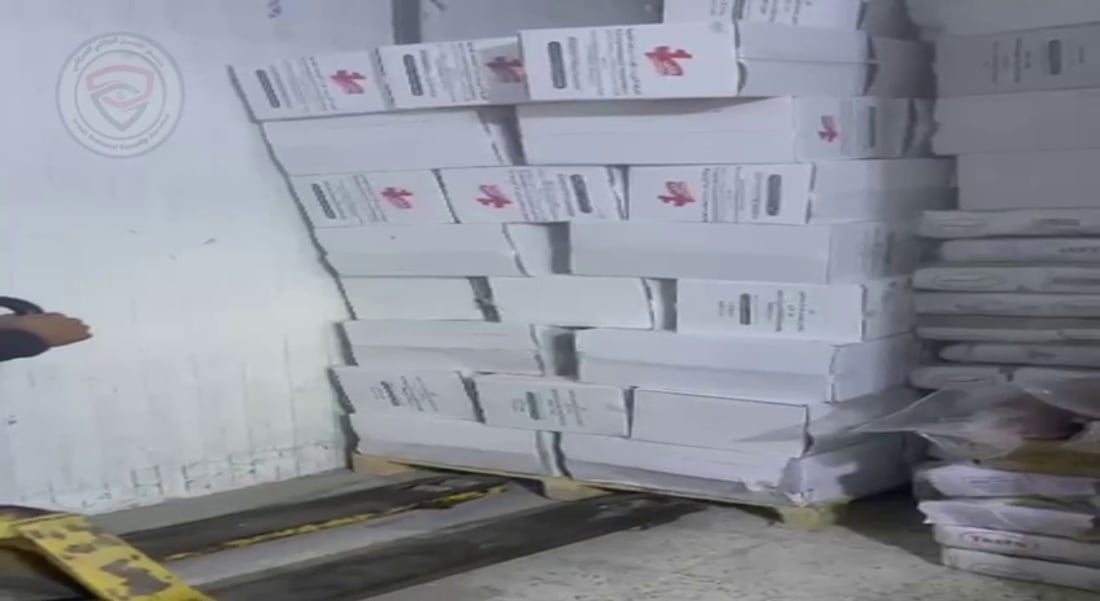 فيديو: ضبط شحنة ضخمة من اللحوم والأسماك الفاسدة في البصرة