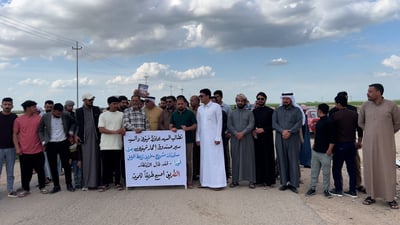 تل عبطة سئمت وعود نينوى وتكرر مطالبتها بتبليط “طريق الموت” إلى الموصل