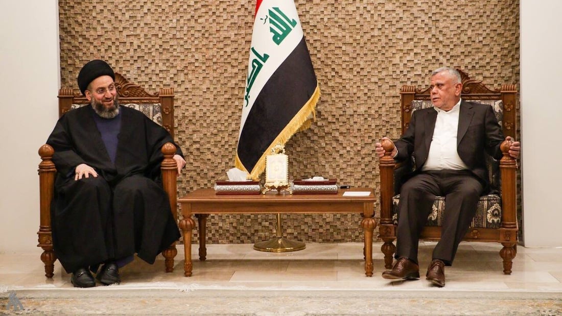 الحكيم يزور العامري بعد الخزعلي ونقاش عن رؤية الإطار للمرحلة الراهنة