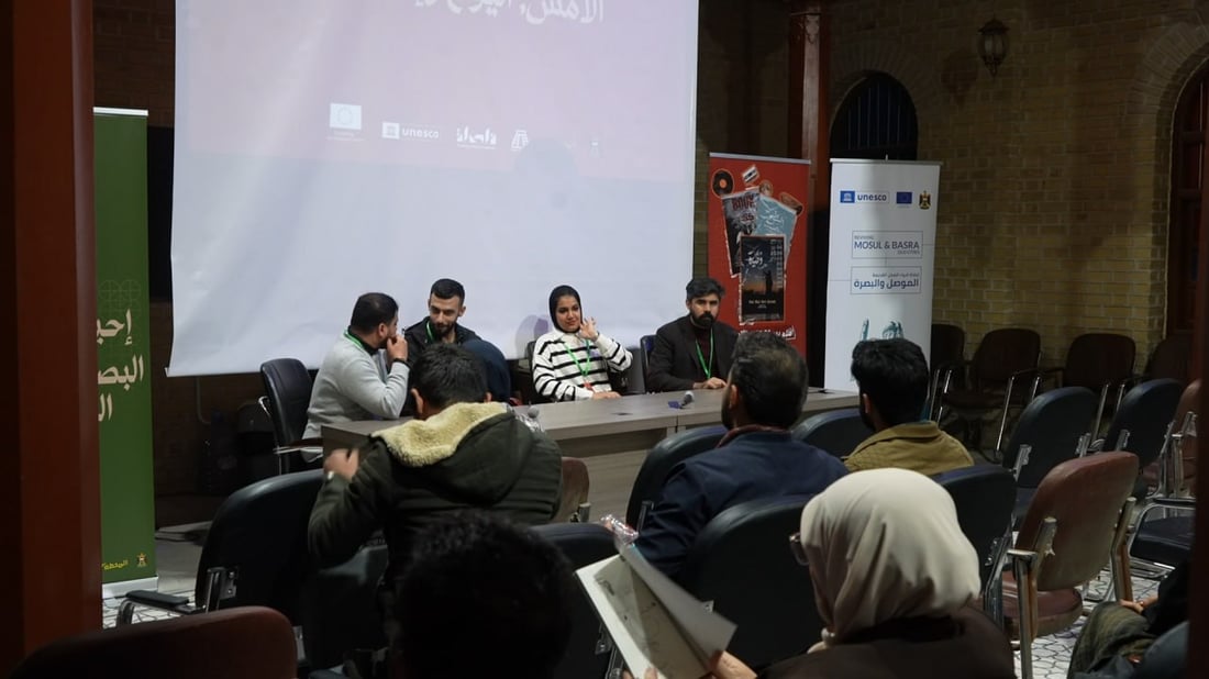 فيديو: أولاد وبنات يجمعون الموصل والبصرة في فعالية سينما “السطح ومكب الذكريات”