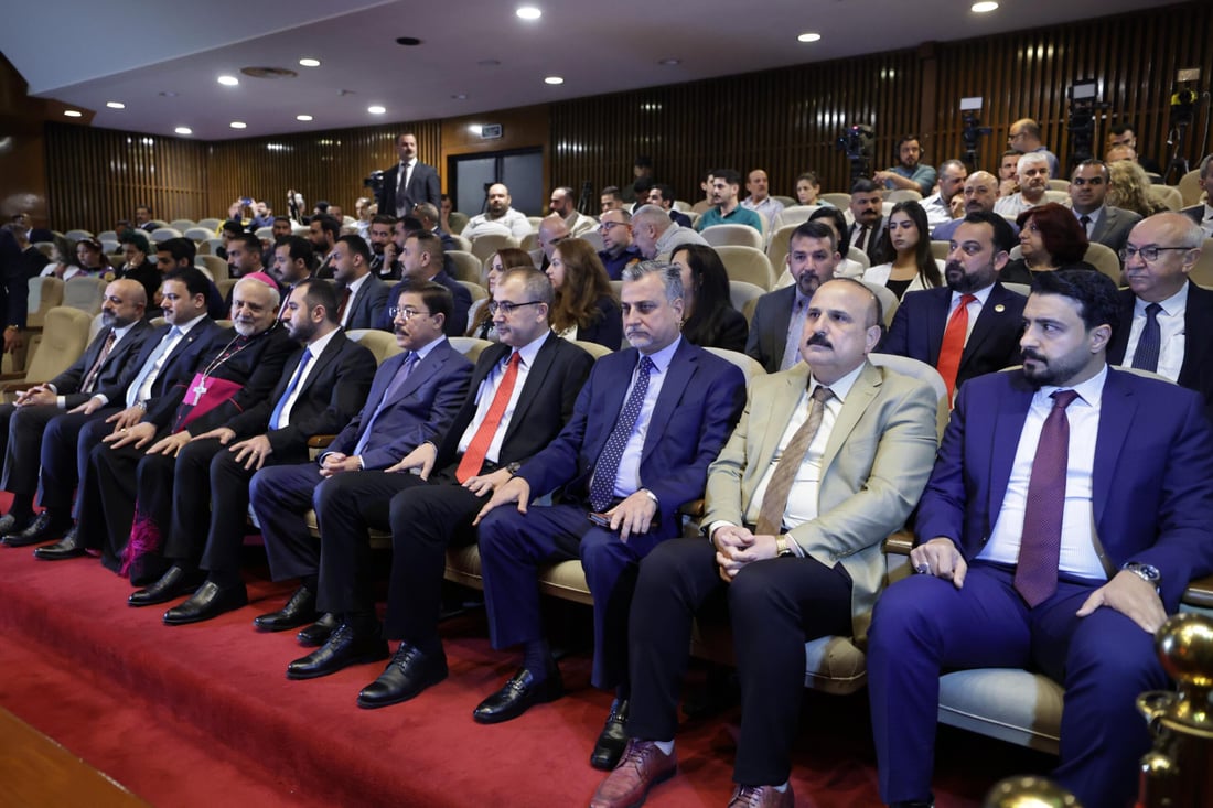 صور من المسرح التاريخي: حفل كبير بحضور رئيس الجمهورية بمناسبة رأس السنة البابلية