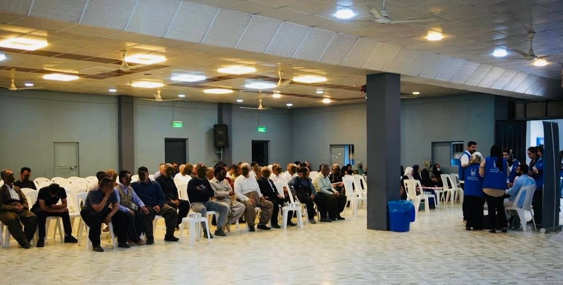 له‌ هه‌ڵه‌بجه‌ یه‌ک تۆن گۆشتى سوور به‌سه‌ر خێزانه‌ هه‌ژاره‌كان دابه‌ش كرا