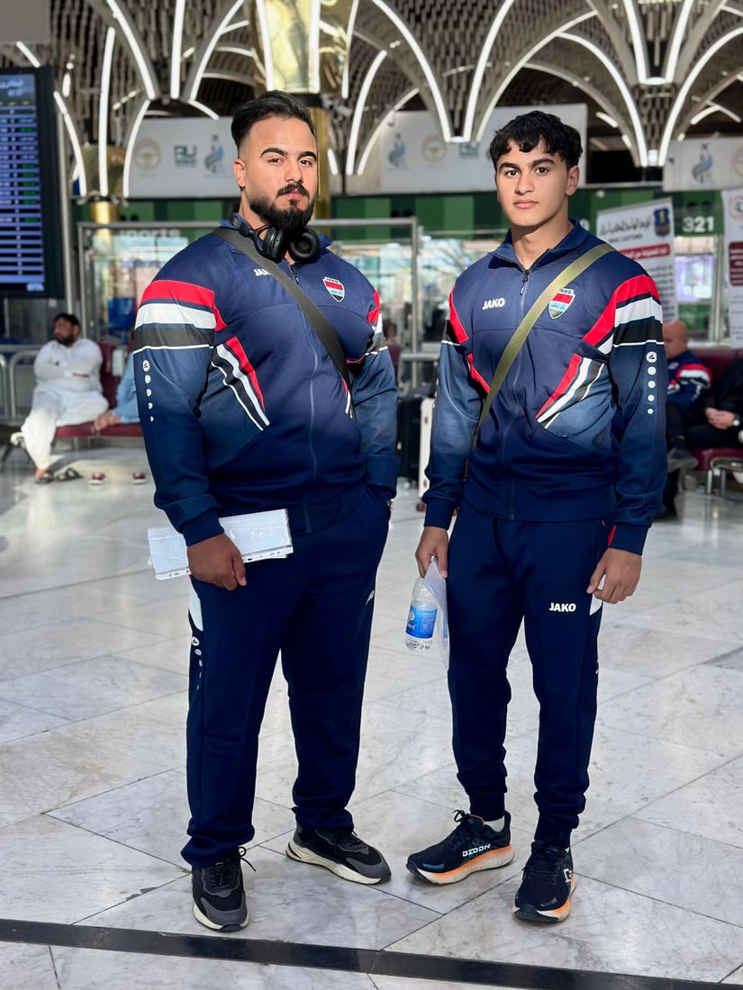 شقيقان من النجف يحصدان الذهب والفضة في بطولة آسيا لرفع الأثقال (صور)