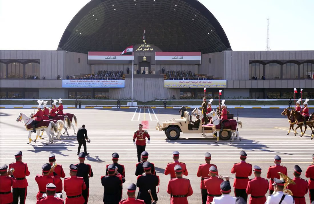 PM attends Iraqi army’s 103rd anniversary parade