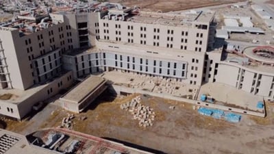 Hospital project in Raperin on hiatus for over a decade with no completion date in sight