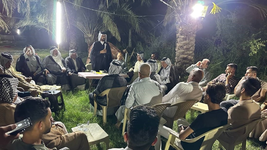 عشيرة في عفك تطرد متعاطي المخدرات والمتورطين بالابتزاز الالكتروني