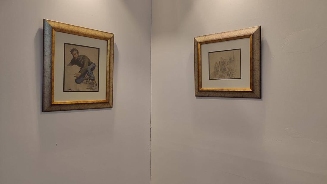 صور: وثائق رسائل مذكرات.. هكذا عاش فائق حسن مبدع جدارية بغداد في ساحة الطيران